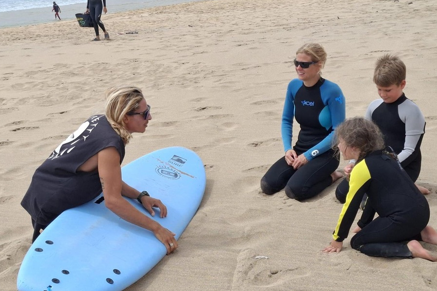 surf with gianlu private and group surf lesson in fuerteventura